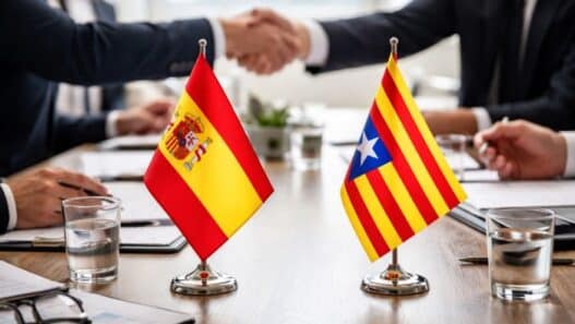 Negociaciones entre representantes de España y Cataluña