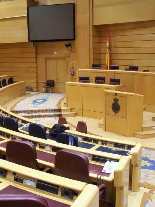 Senado español Supresión