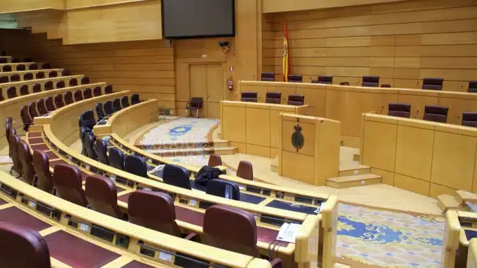 Senado español Supresión